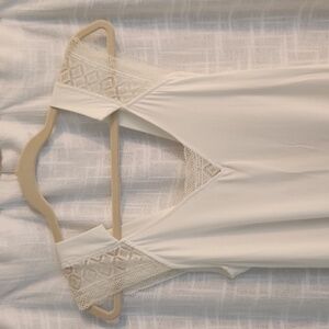 Les Lunes top, white